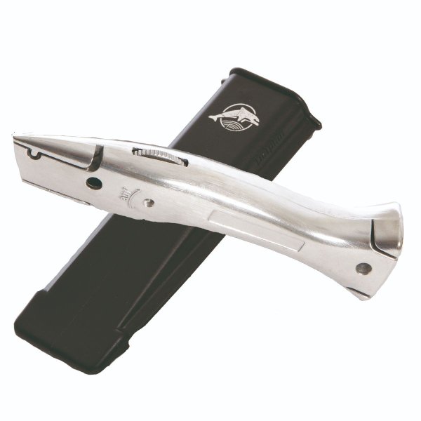 Aluminium EPDM mes met kunststof etui